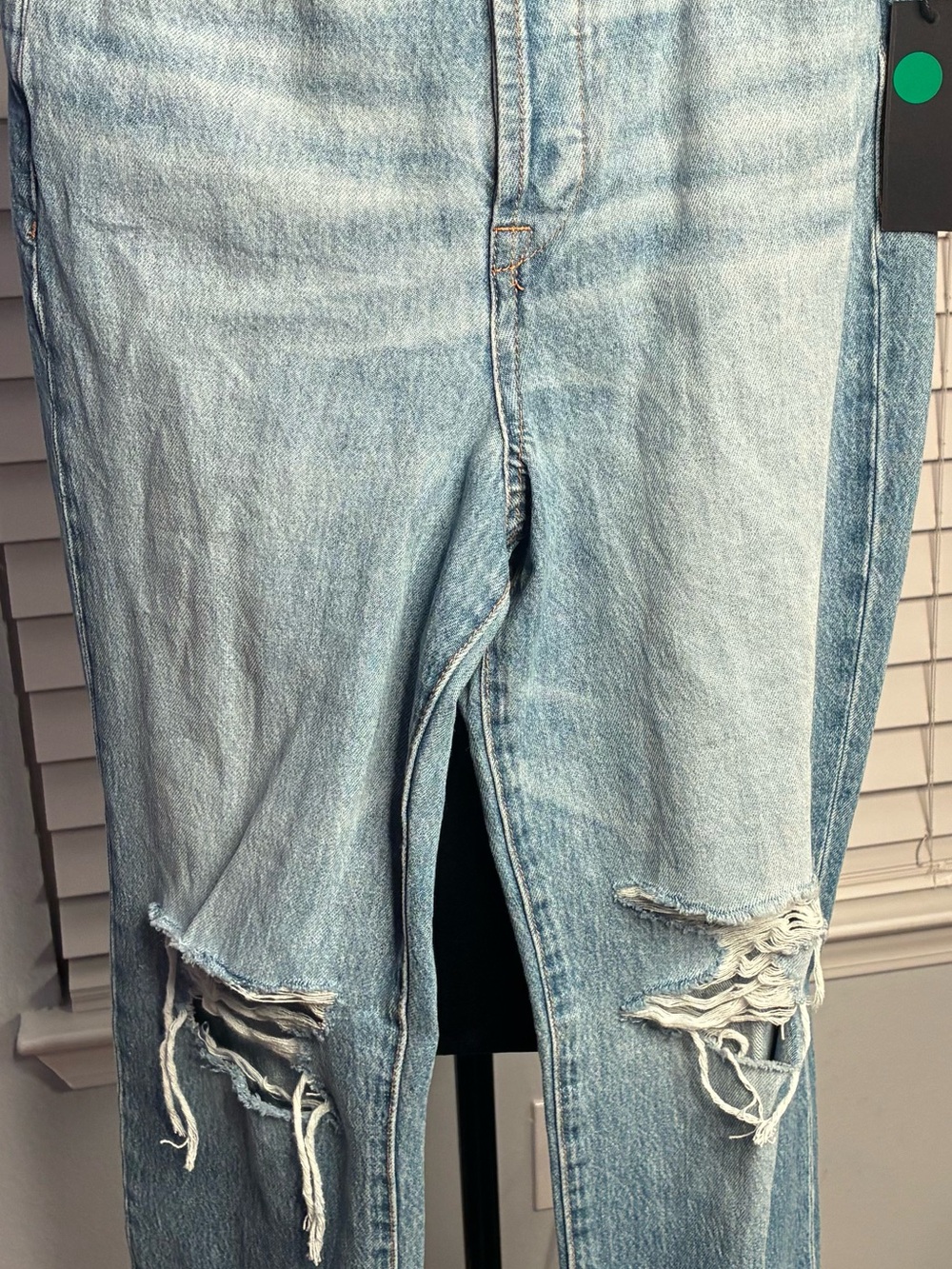 Blank NYC Light Blue Distressed Boyfriend Jeans